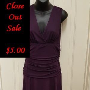 Velvet Torch Purple Sleeveless Cocktail Dress